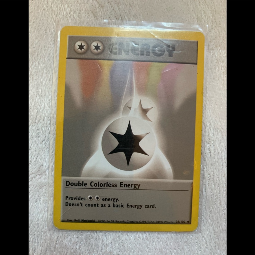 1999 Energy card